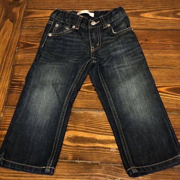 NWOT Levi’s 505 ToddlerJeans Size 2T, Adjustable Waist - Picture 1 of 9